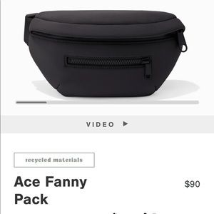 NWOT dagne dover ace fanny pack